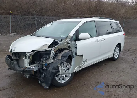 2012 Toyota Sienna Limited 7 Passenger from USA, damaged, VIN 5TDDK3DC2CS031849